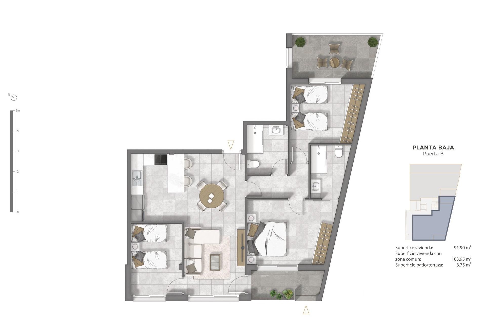 Nowy budynek - Apartment - Guardamar del Segura - Pueblo