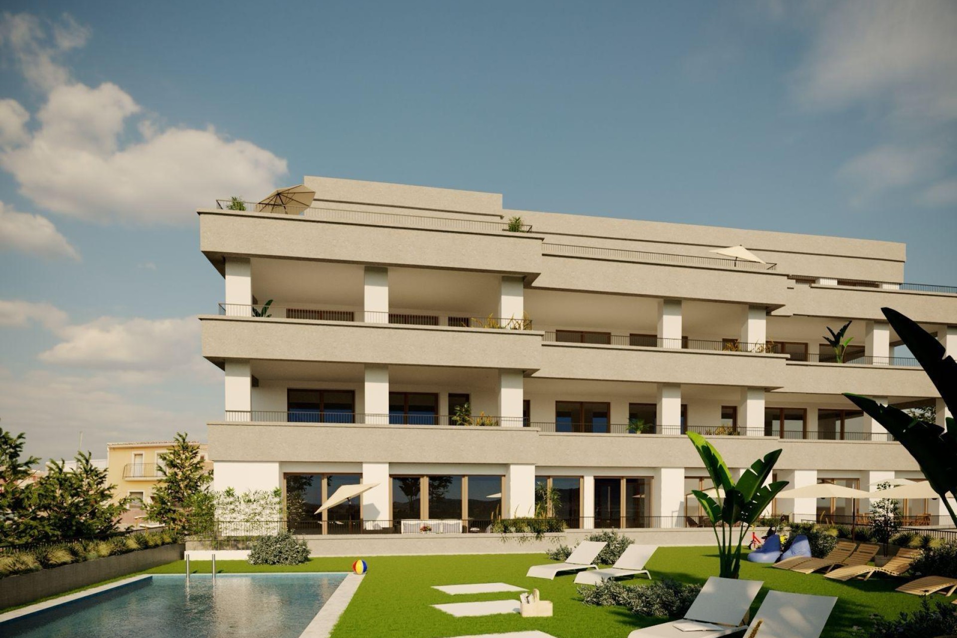 Nowy budynek - Apartment - Hondón de las Nieves - Pueblo