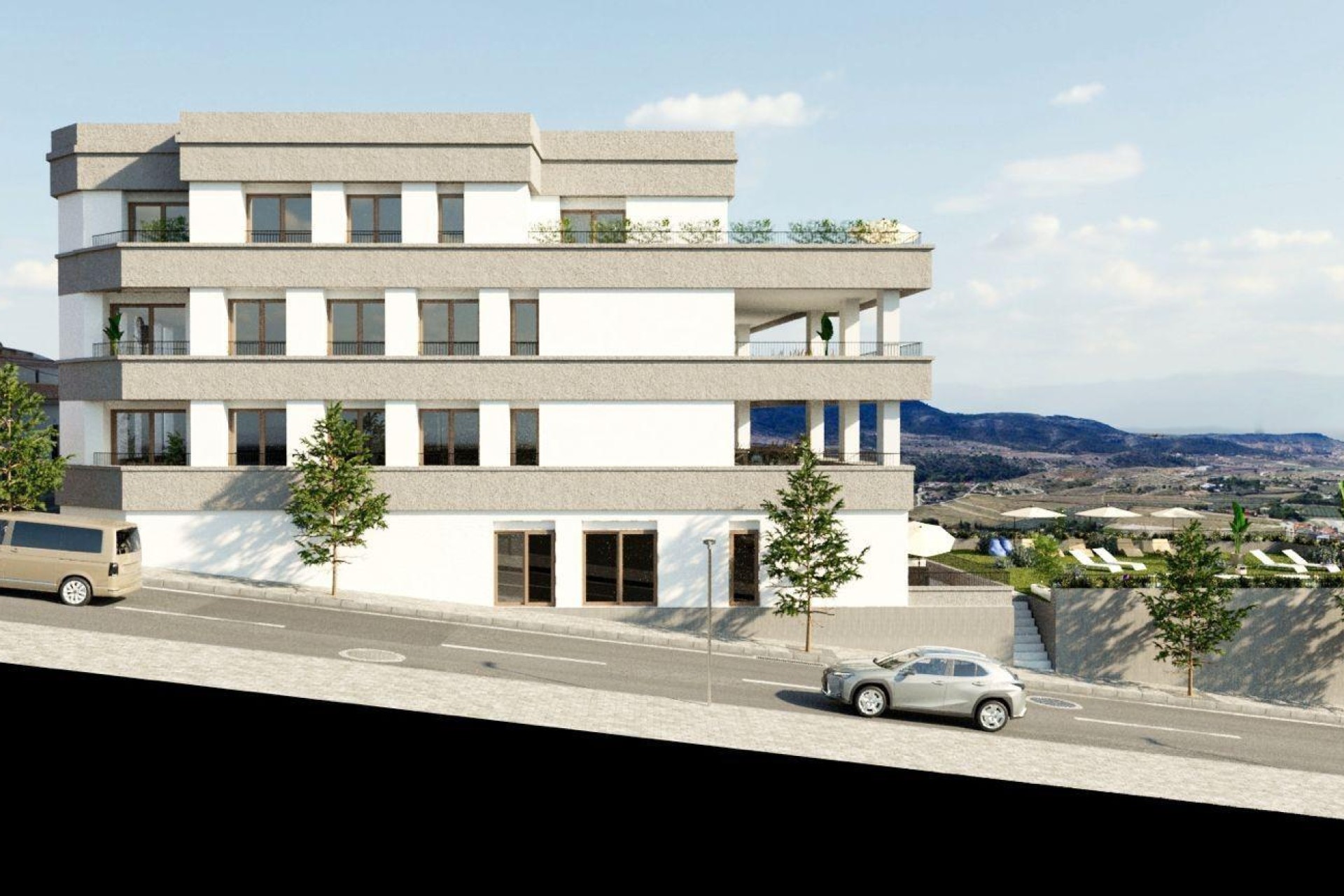 Nowy budynek - Apartment - Hondón de las Nieves - Pueblo