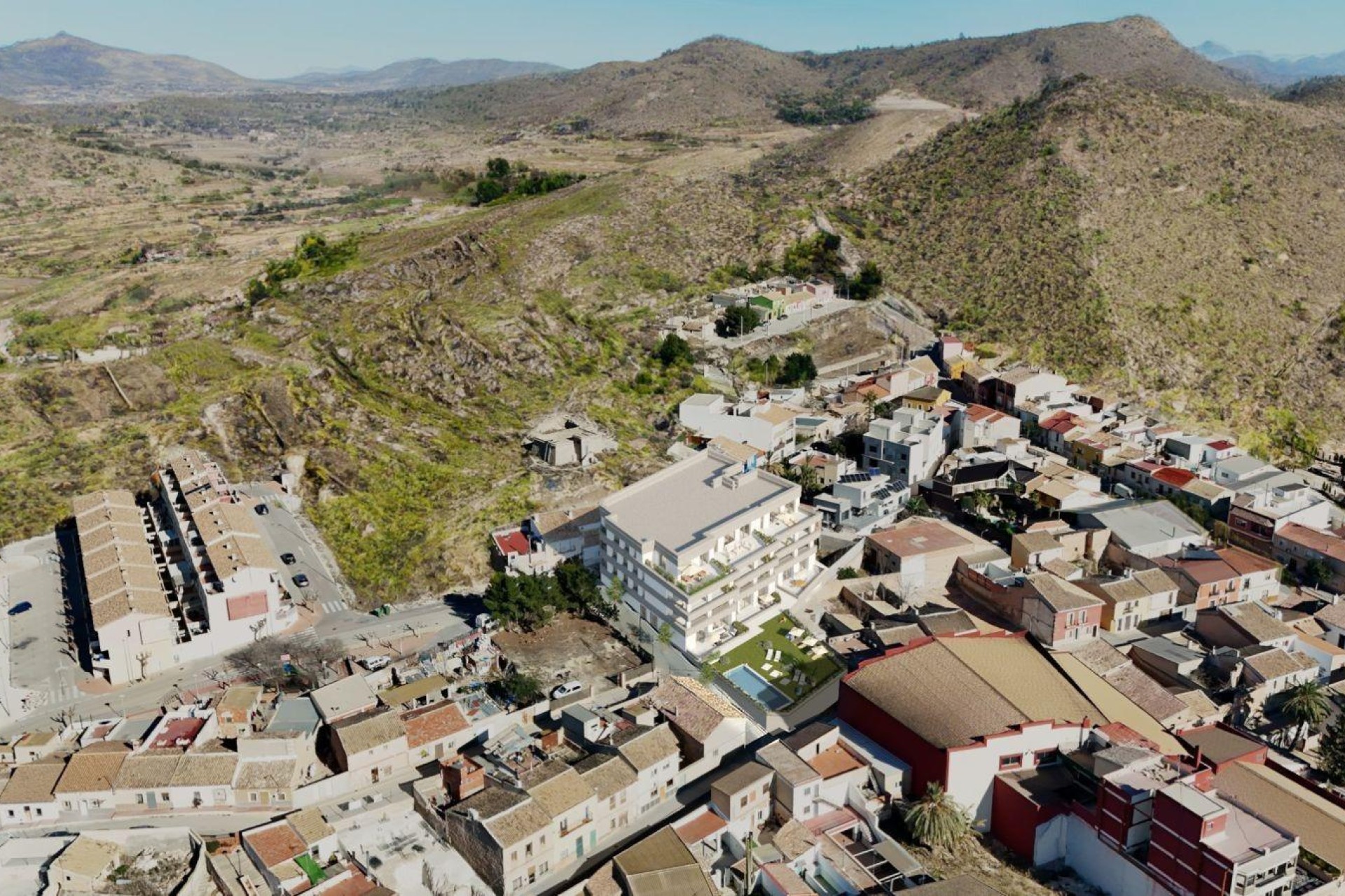 Nowy budynek - Apartment - Hondón de las Nieves - Pueblo