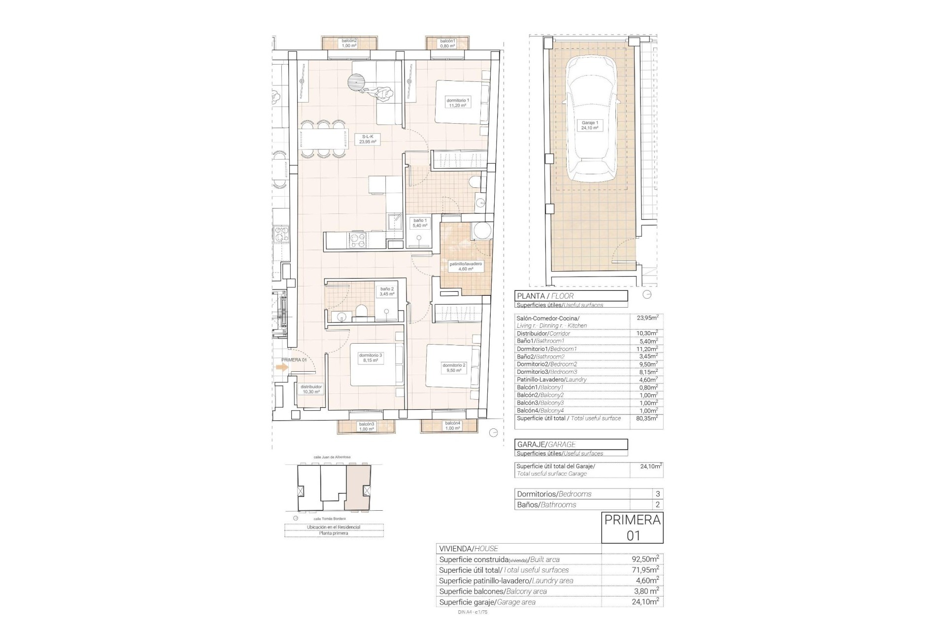 Nowy budynek - Apartment - Hondón de las Nieves - Pueblo