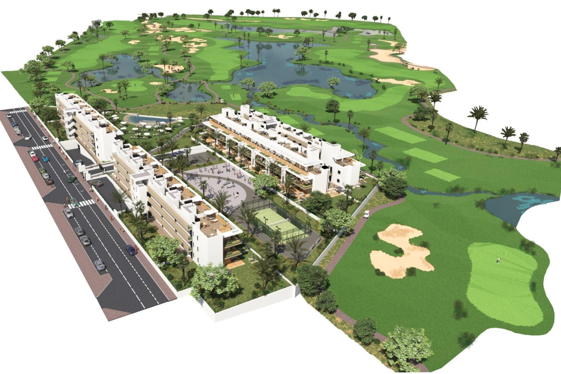 Nowy budynek - Apartment - Los Alcazares - La Serena Golf