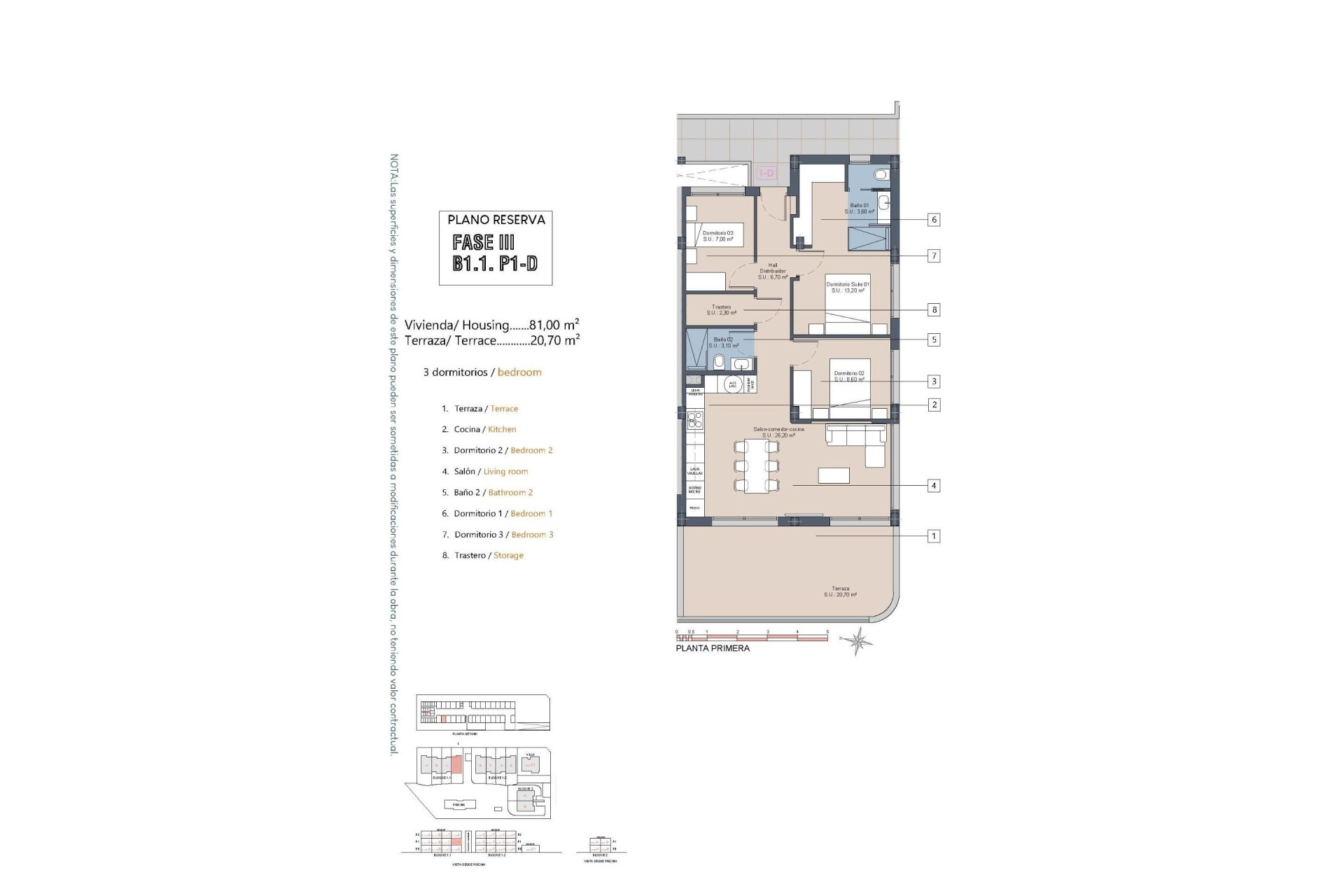 Nowy budynek - Apartment - Los Alcazares - La Serena Golf