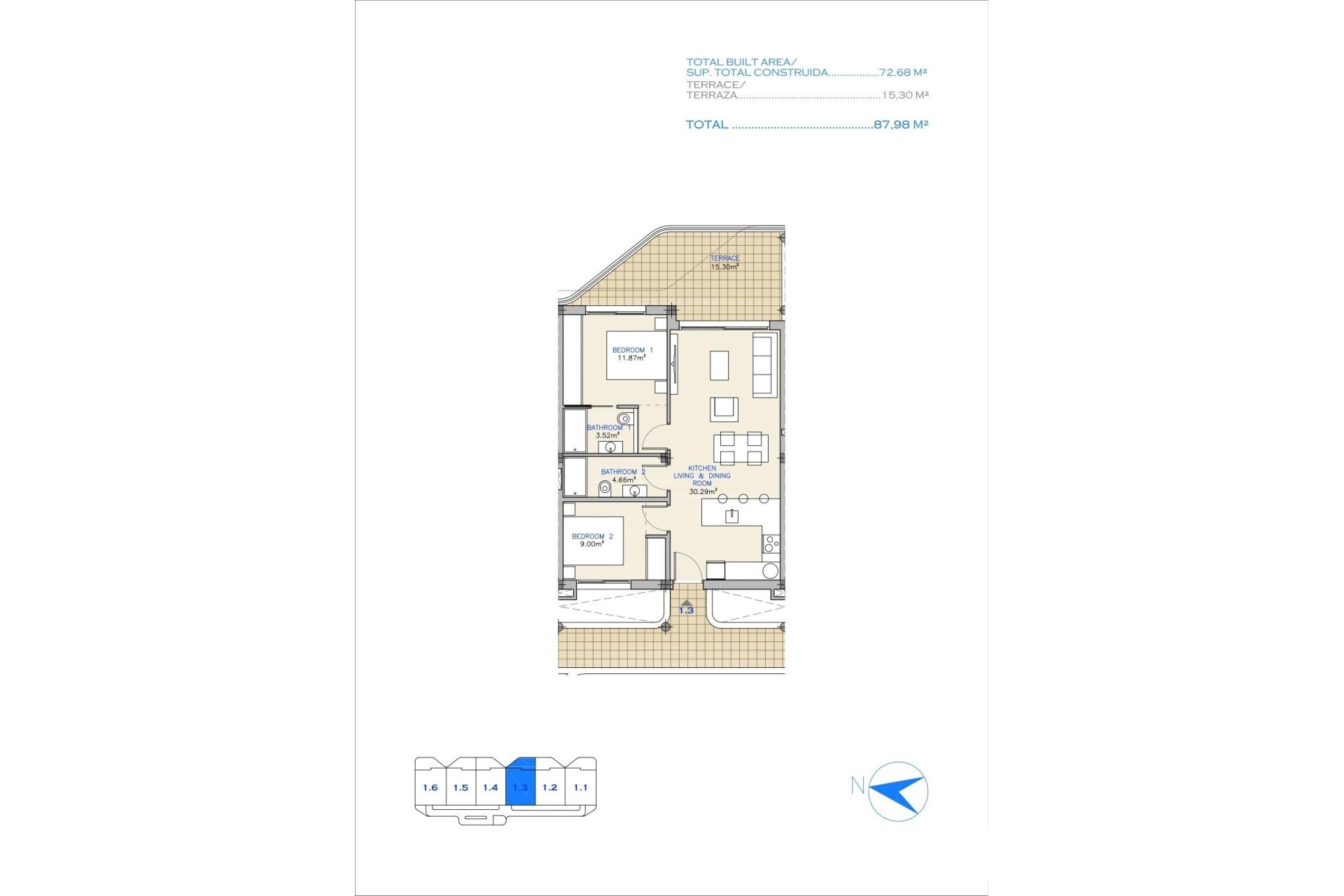 Nowy budynek - Apartment - Los Alcazares - Serena Golf