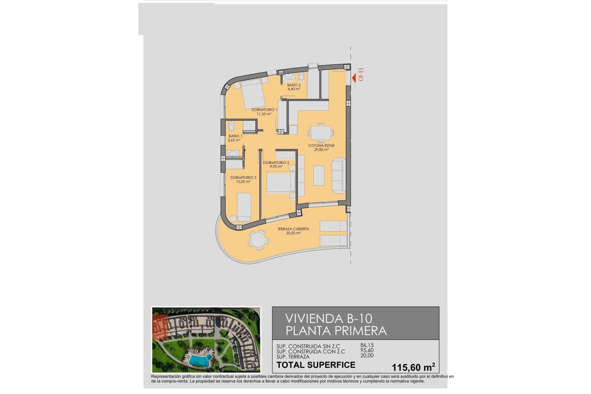 Nowy budynek - Apartment - Los Alcazares - Serena Golf