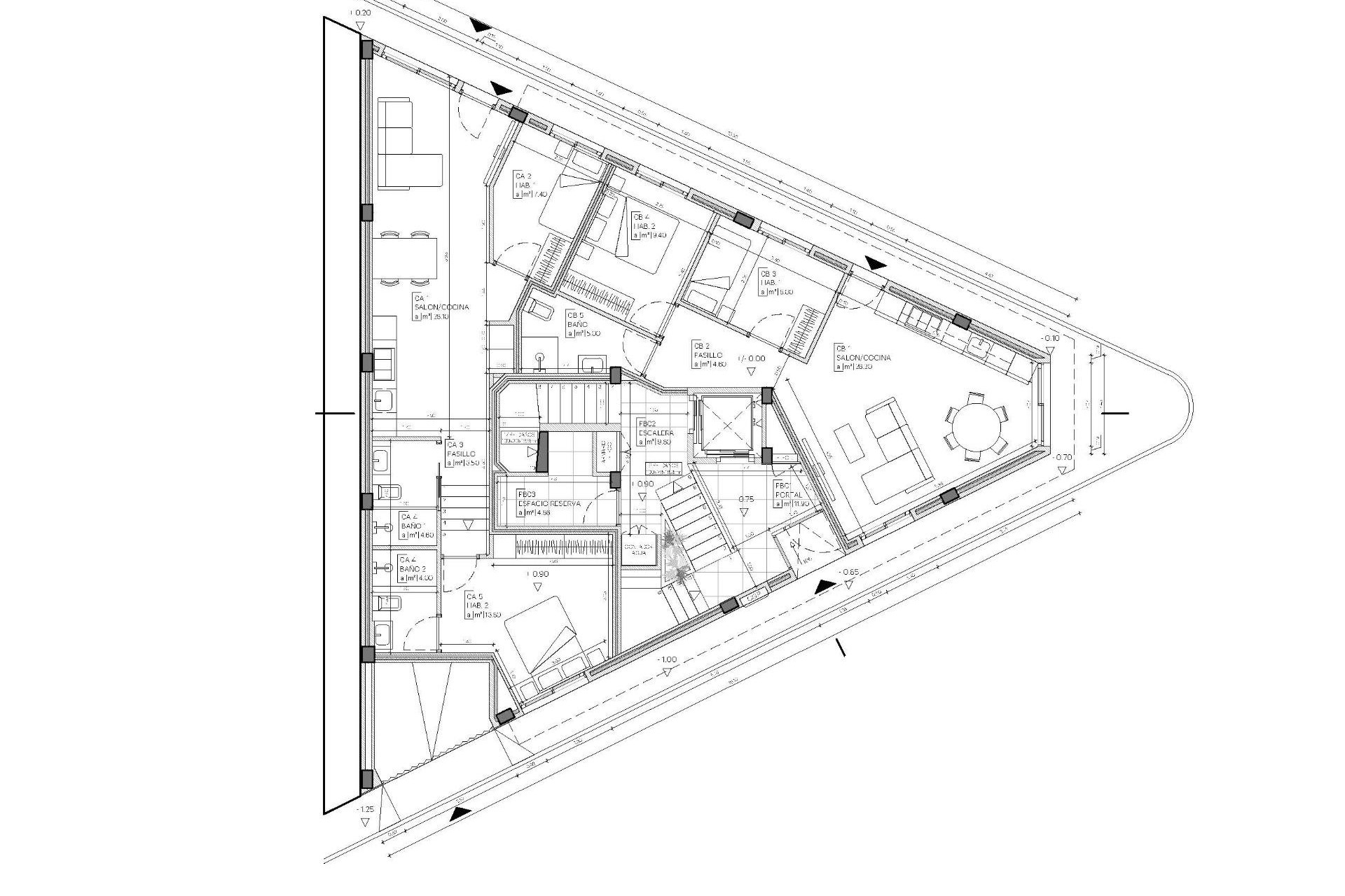 Nowy budynek - Apartment - Mazarron - pueblo
