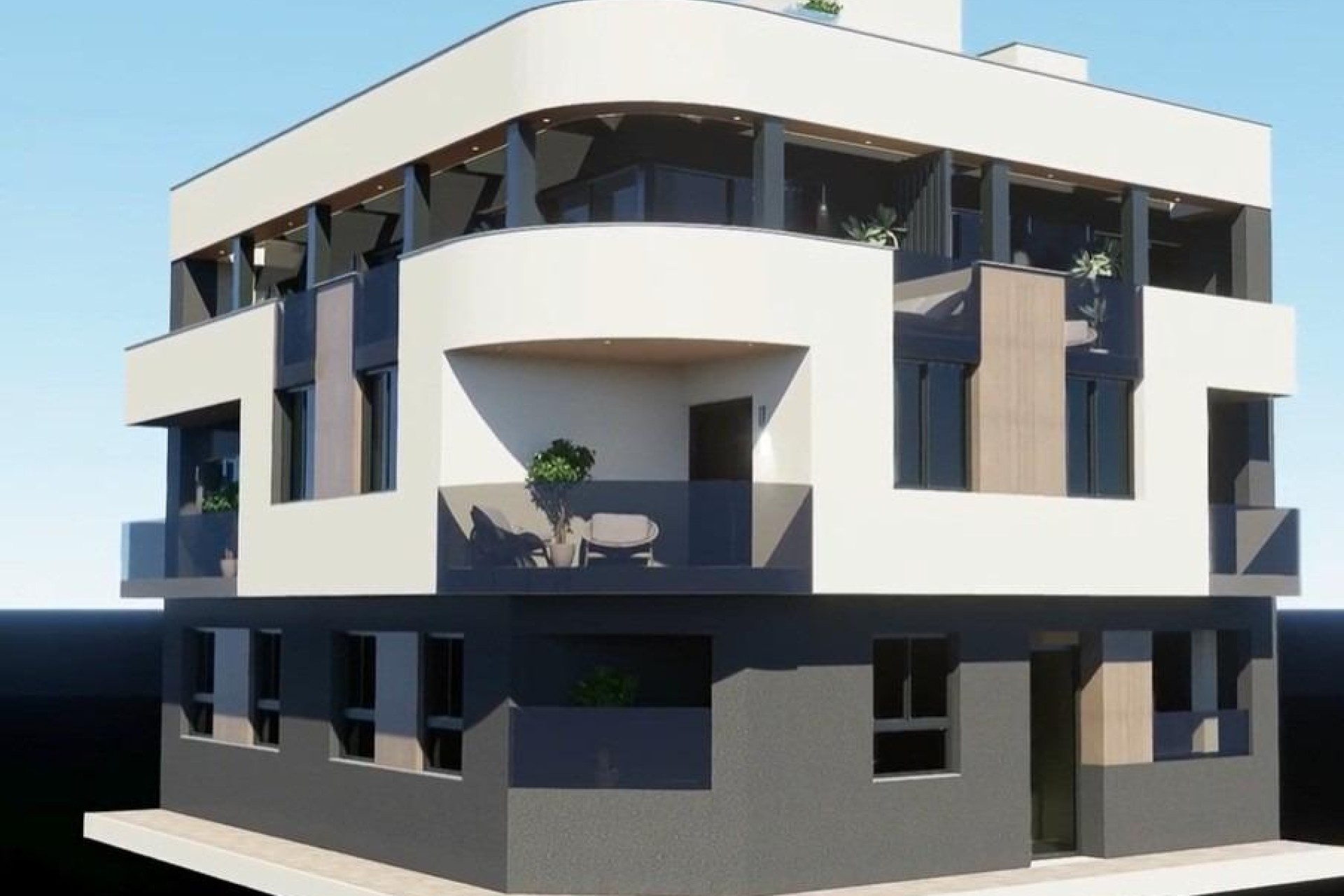 Nowy budynek - Apartment - Torrevieja - Centro