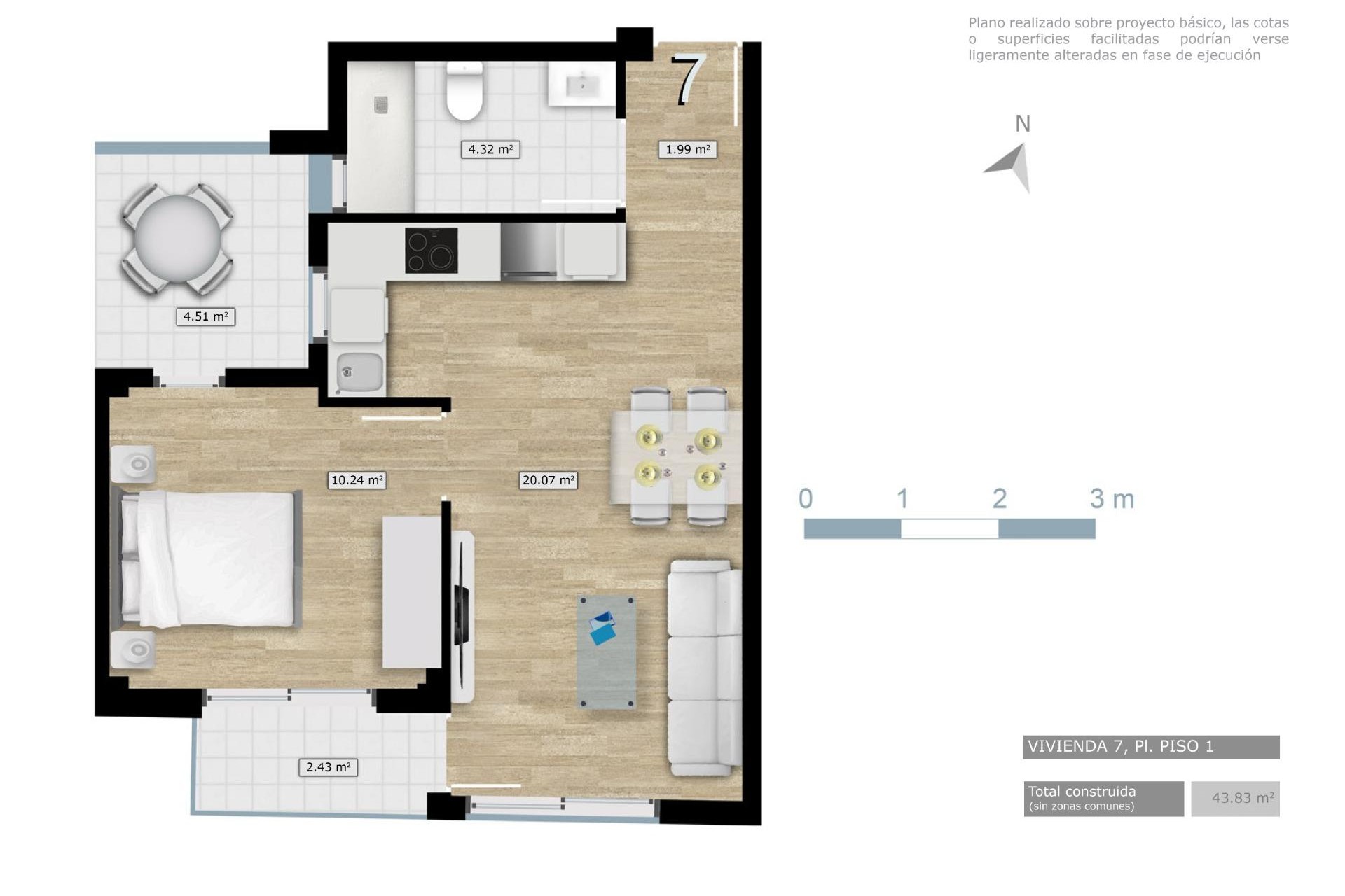 Nowy budynek - Apartment - Torrevieja - Centro
