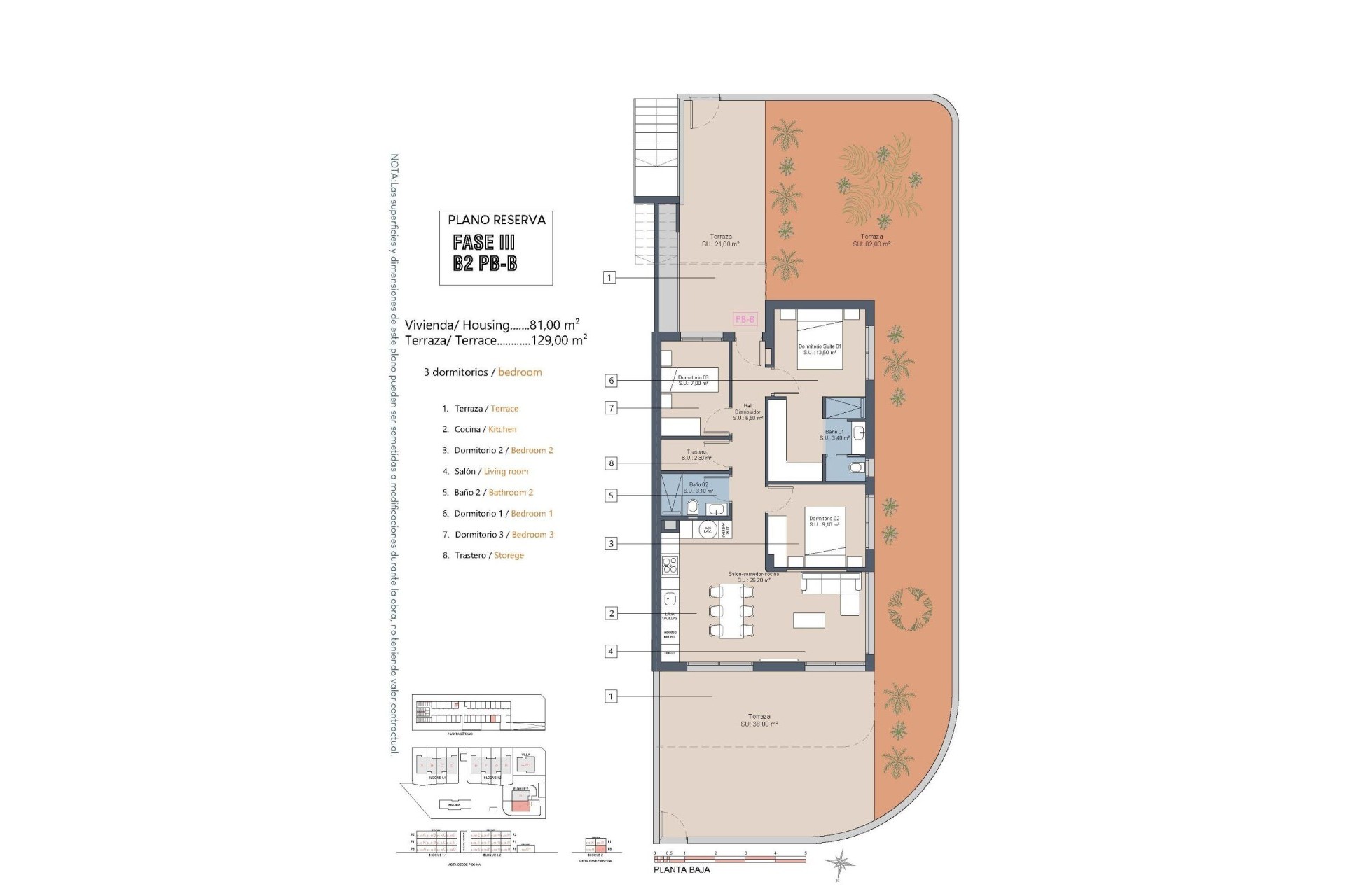 Nowy budynek - Bungalow - Los Alcazares - La Serena Golf