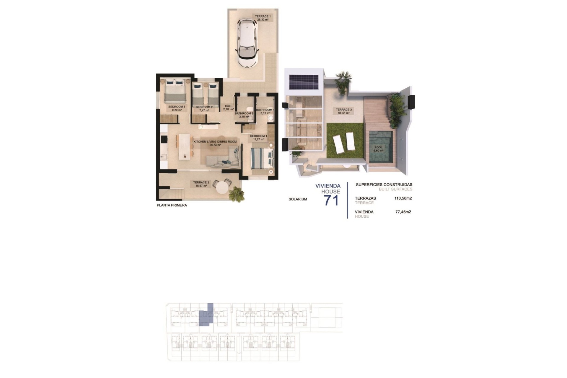 Nowy budynek - Bungalow - Pilar de la Horadada - La Torre De La Horadada