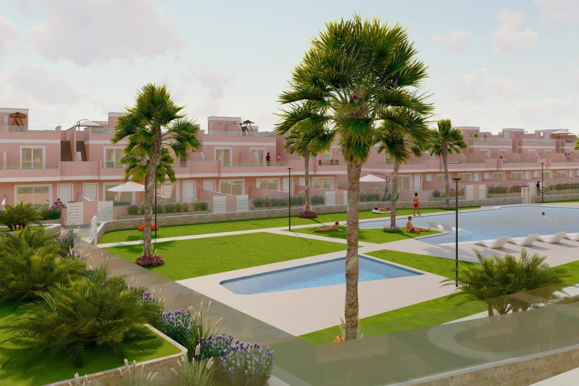 Nowy budynek - Bungalow - Pilar de la Horadada - Lo Monte