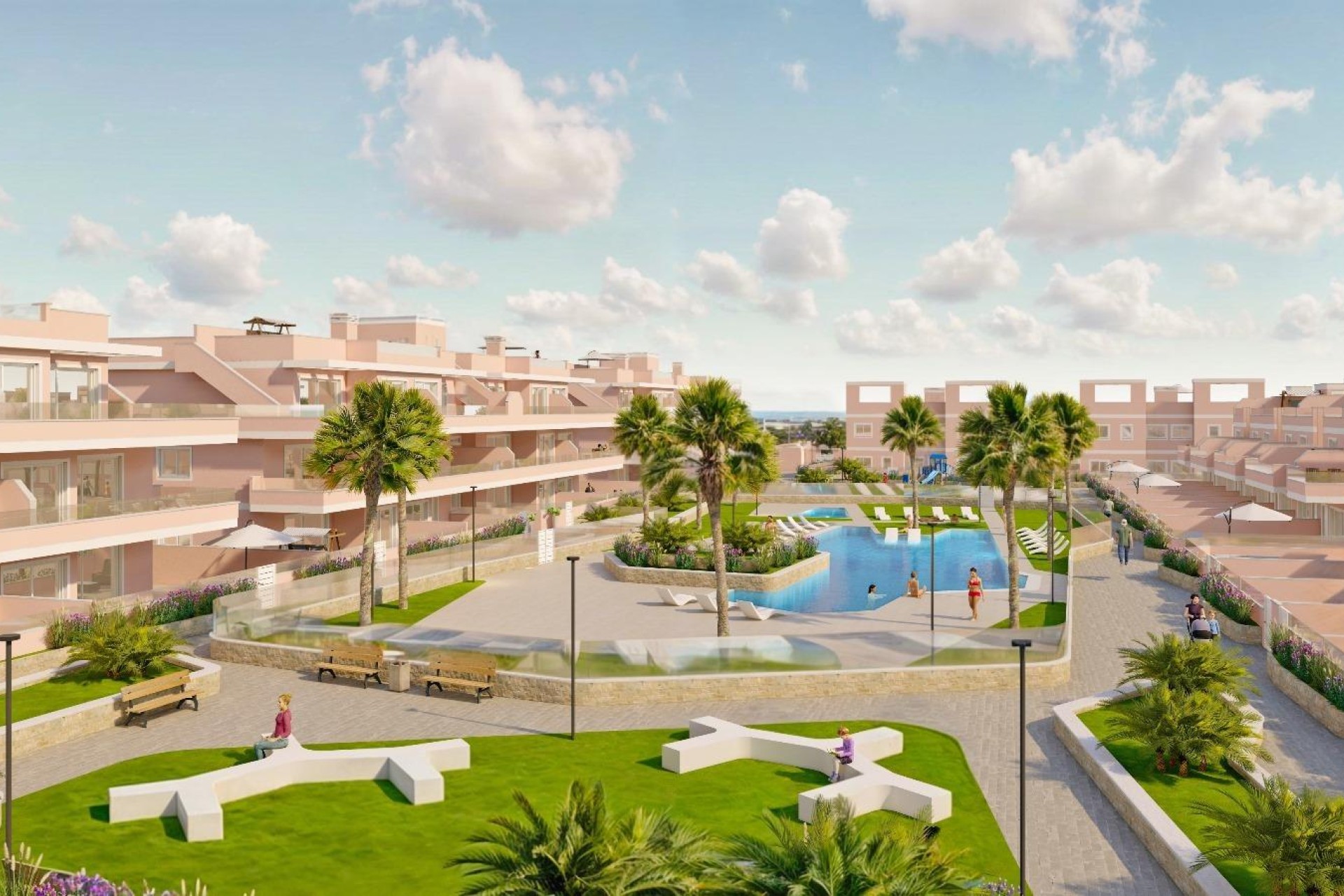 Nowy budynek - Bungalow - Pilar de la Horadada - Lo Monte