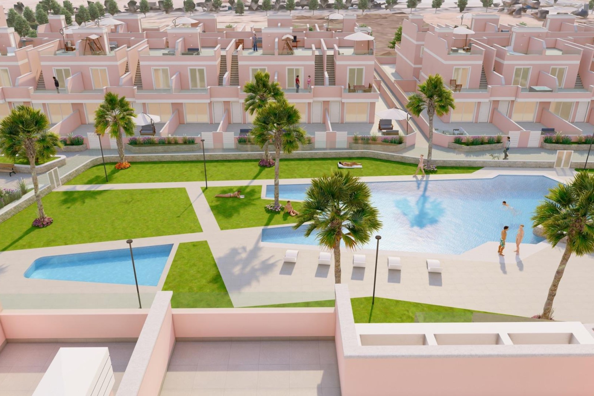 Nowy budynek - Bungalow - Pilar de la Horadada - Lo Monte