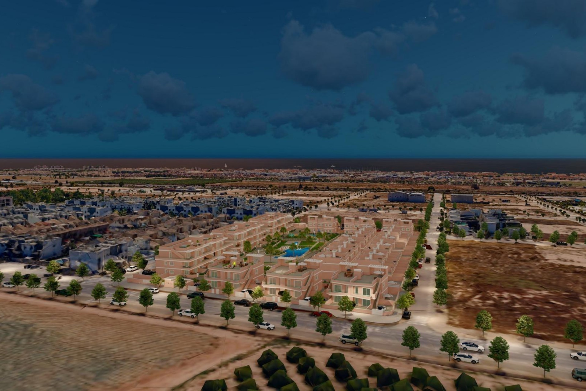 Nowy budynek - Bungalow - Pilar de la Horadada - Lo Monte