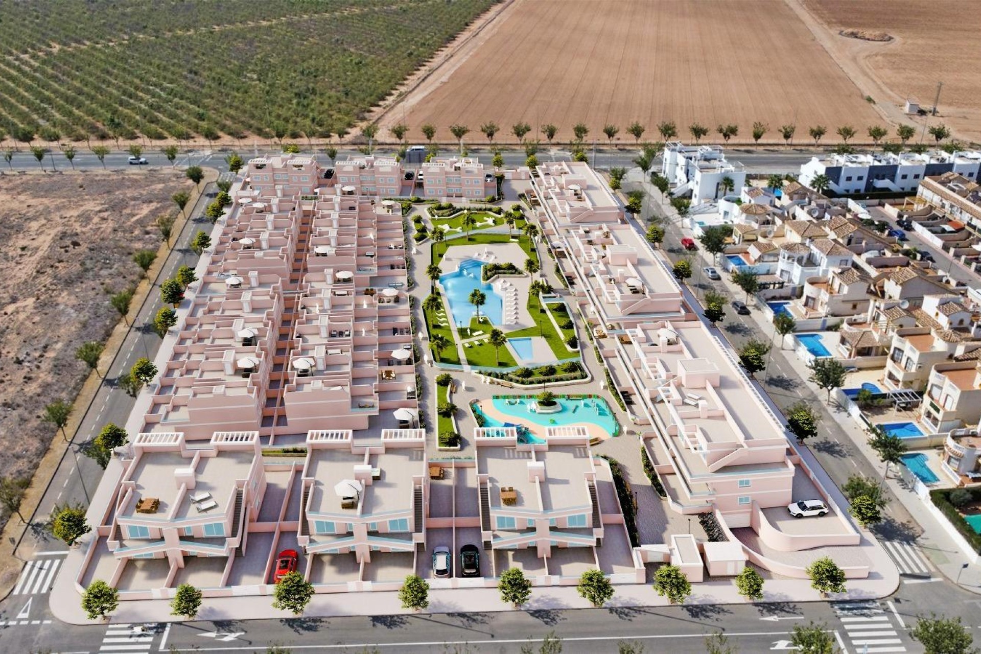Nowy budynek - Bungalow - Pilar de la Horadada - Lo Monte