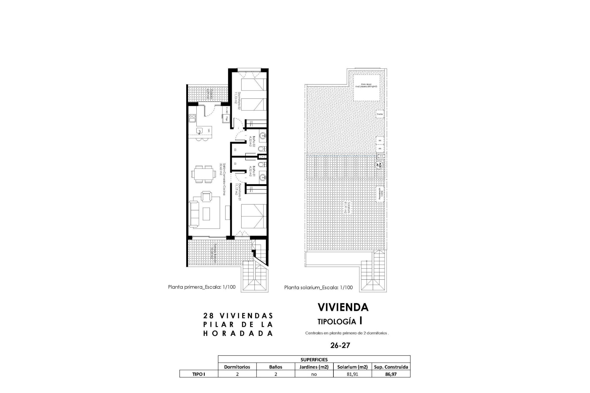 Nowy budynek - Bungalow - Pilar de la Horadada - pueblo