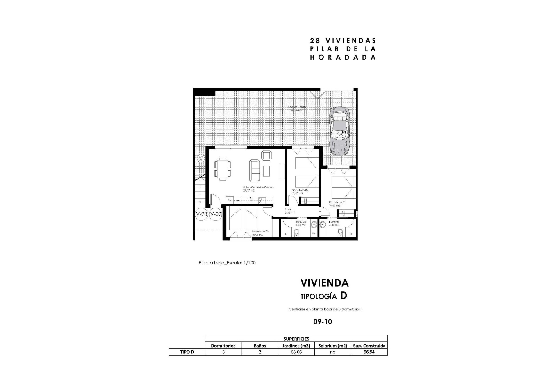 Nowy budynek - Bungalow - Pilar de la Horadada - pueblo