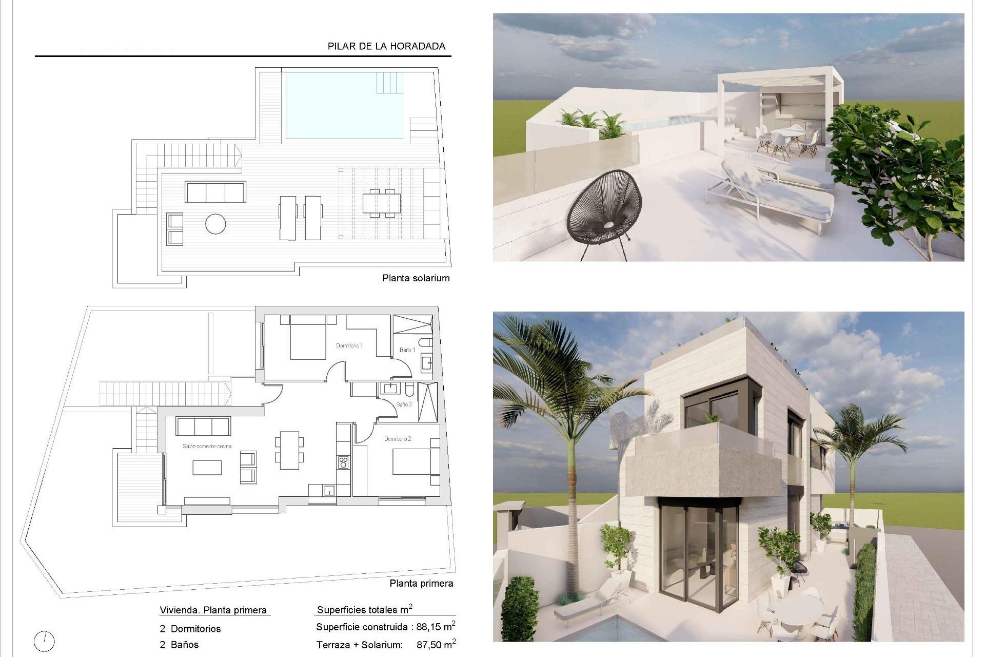 Nowy budynek - Bungalow - Pilar de la Horadada - pueblo