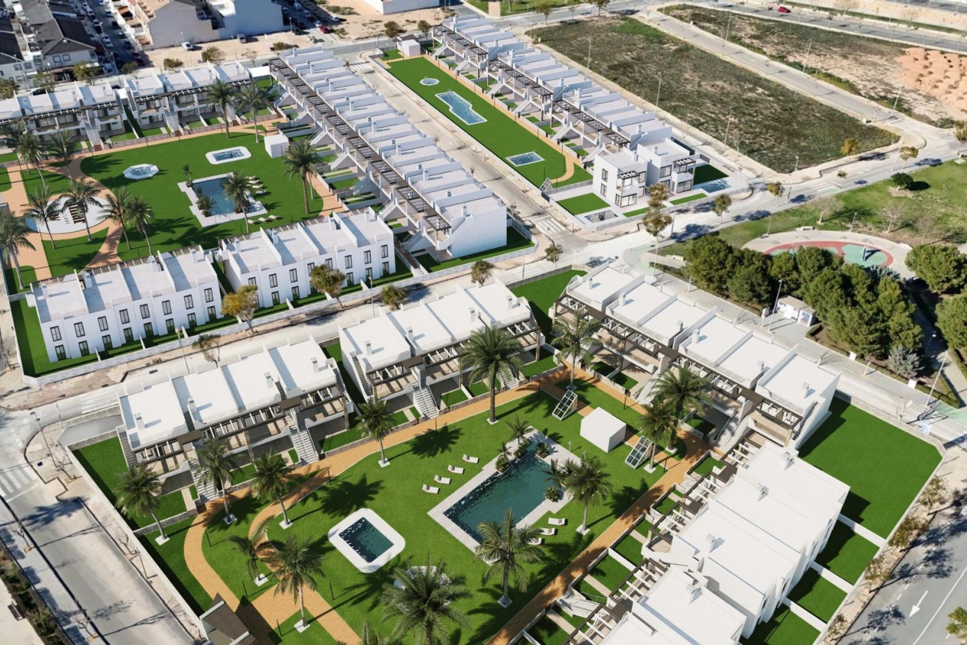 Nowy budynek - Bungalow - Pilar de la Horadada - pueblo