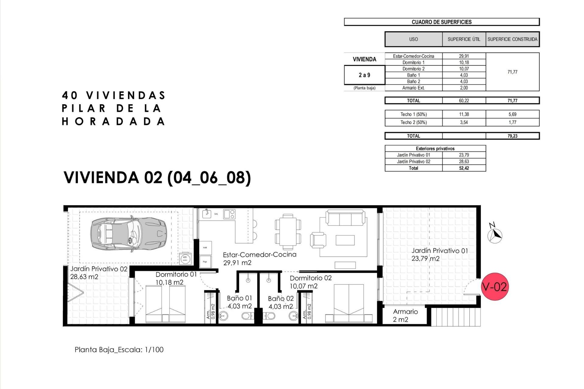 Nowy budynek - Bungalow - Pilar de la Horadada - pueblo