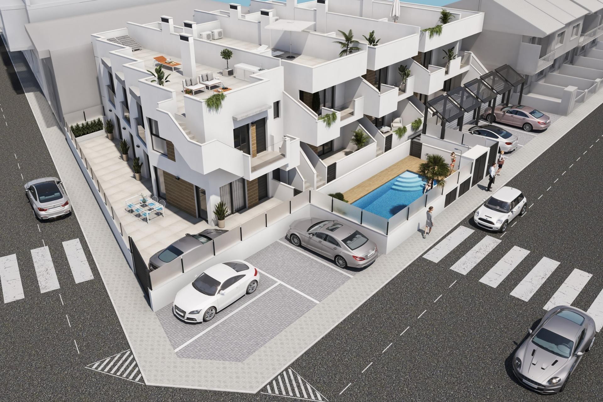 Nowy budynek - Bungalow - San Pedro del Pinatar - Los Antolinos