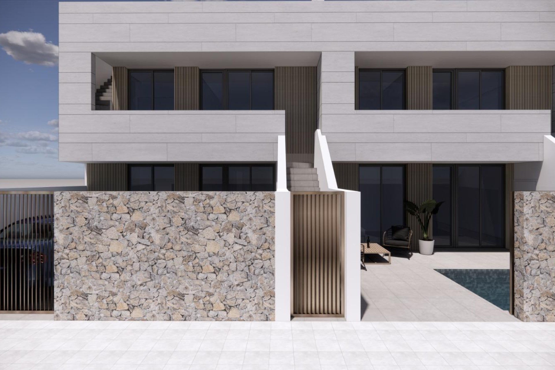 Nowy budynek - Bungalow - Santiago de la Ribera