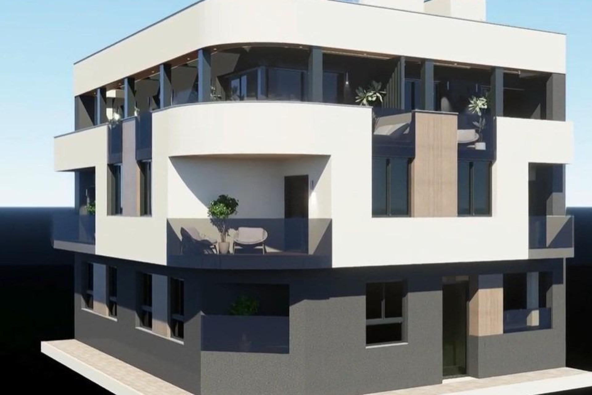 Nowy budynek - Daszek - Torrevieja - Centro