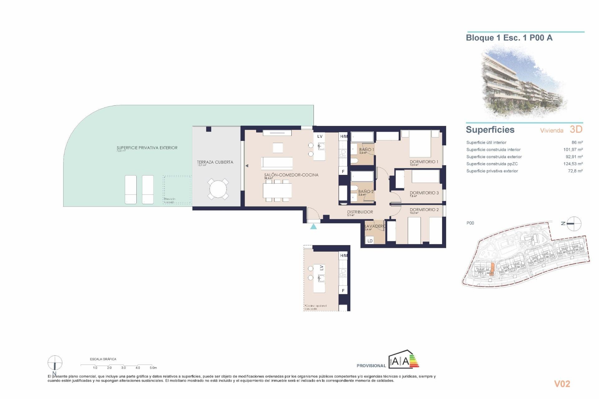 Nowy budynek - Ground floor apartment - Denia - Playa de La Almadraba