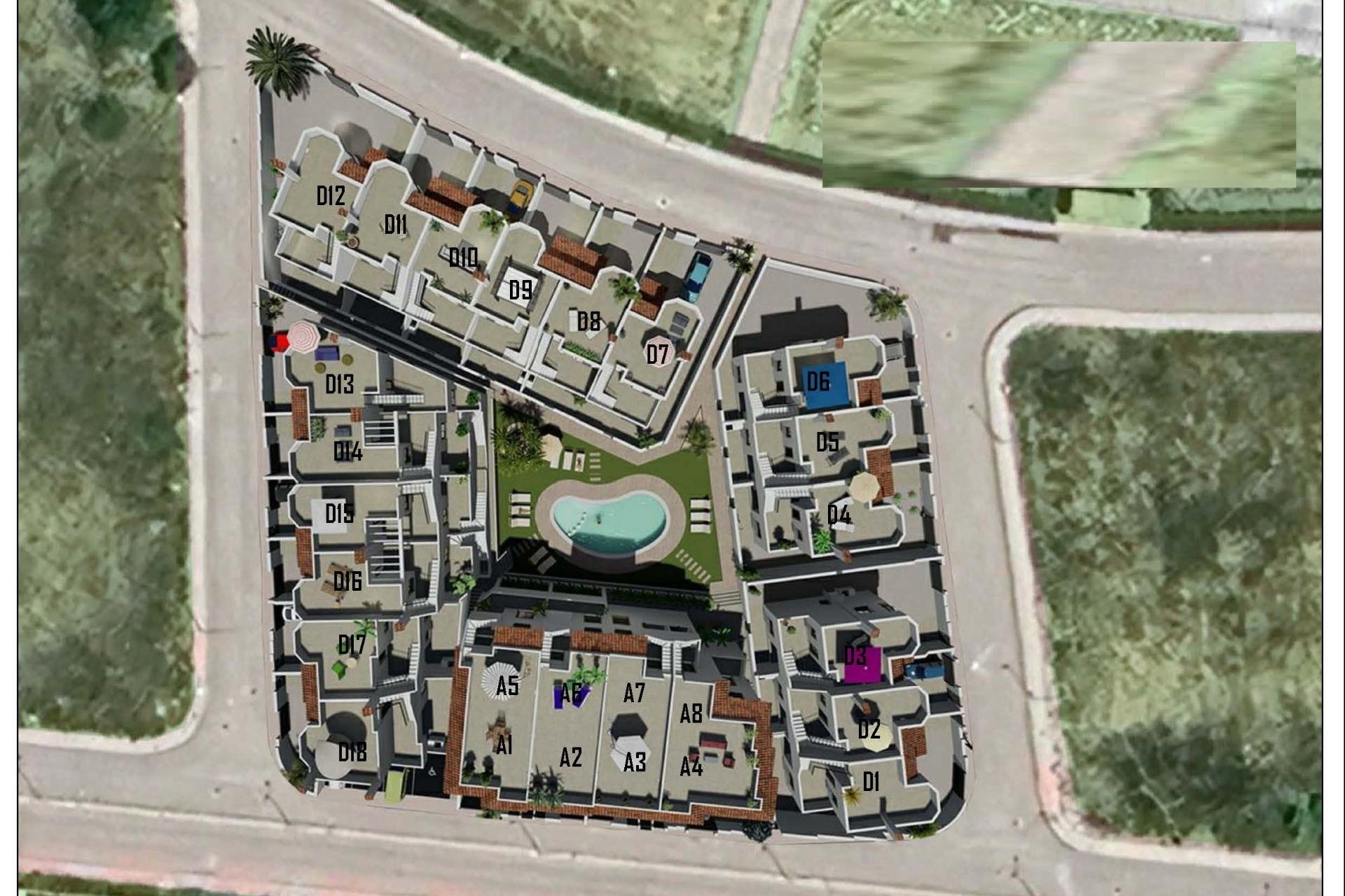 Nowy budynek - Kamienica - Cox - San Fernando