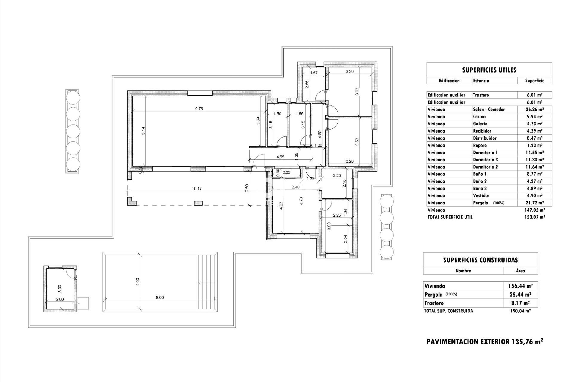 Nowy budynek - Villa - Aspe - Poligono 19