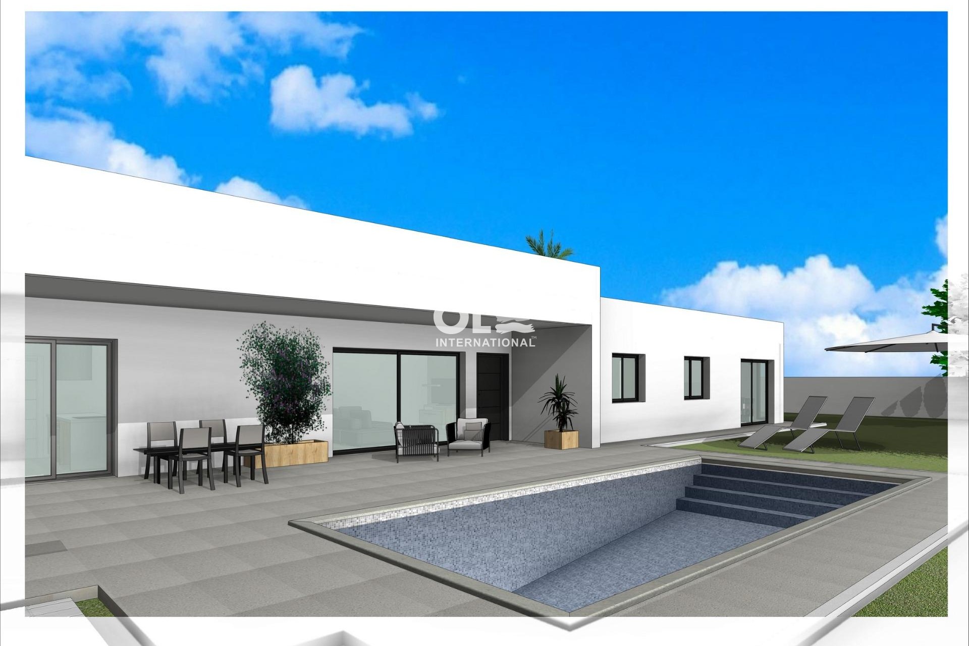 Nowy budynek - Villa - Aspe - Poligono 19