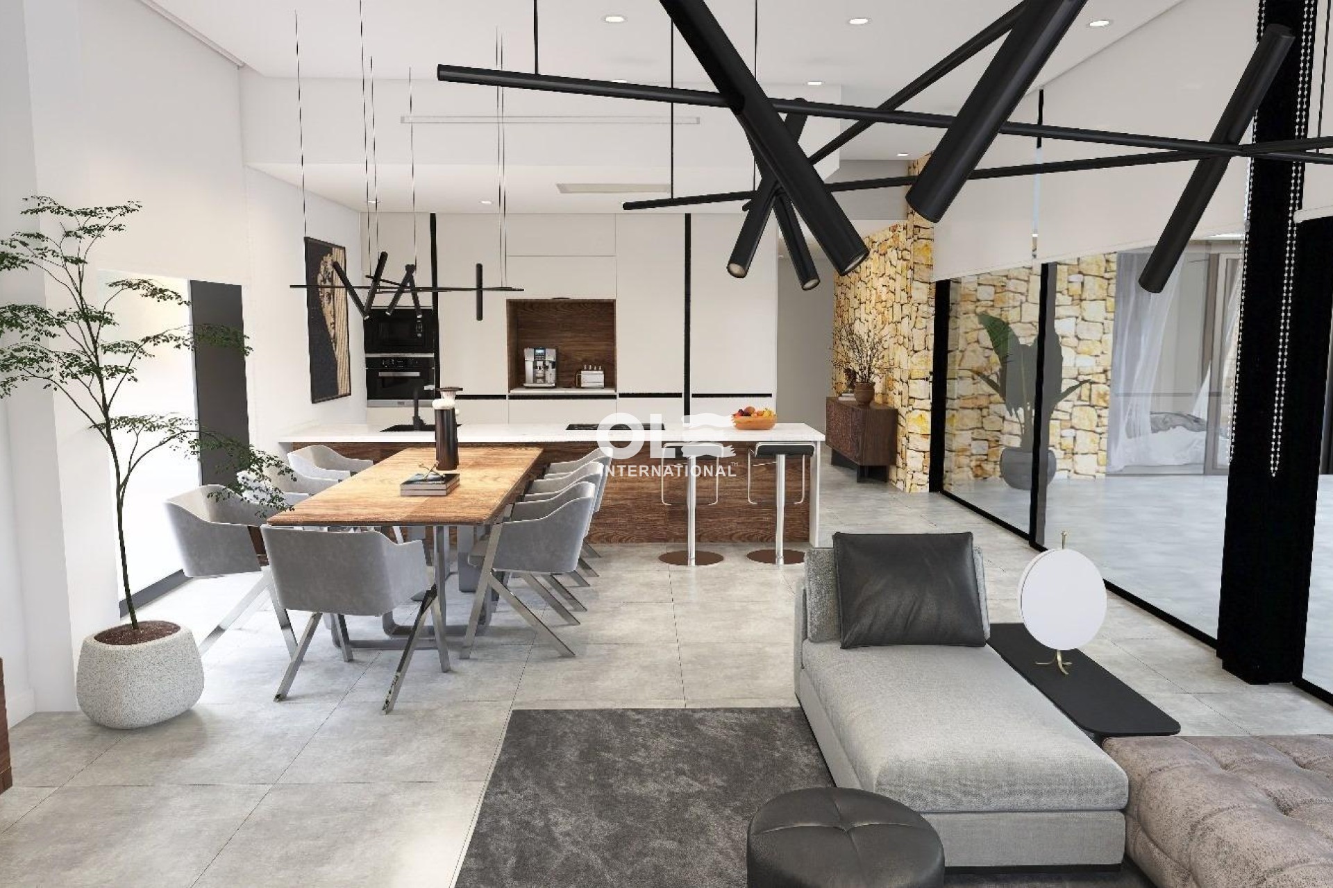 Nowy budynek - Villa - Aspe - Poligono 19