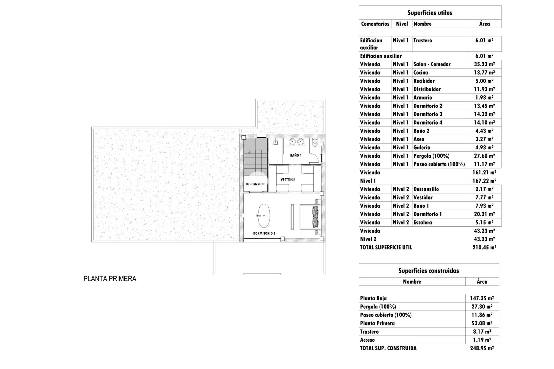 Nowy budynek - Villa - Aspe - Poligono 19