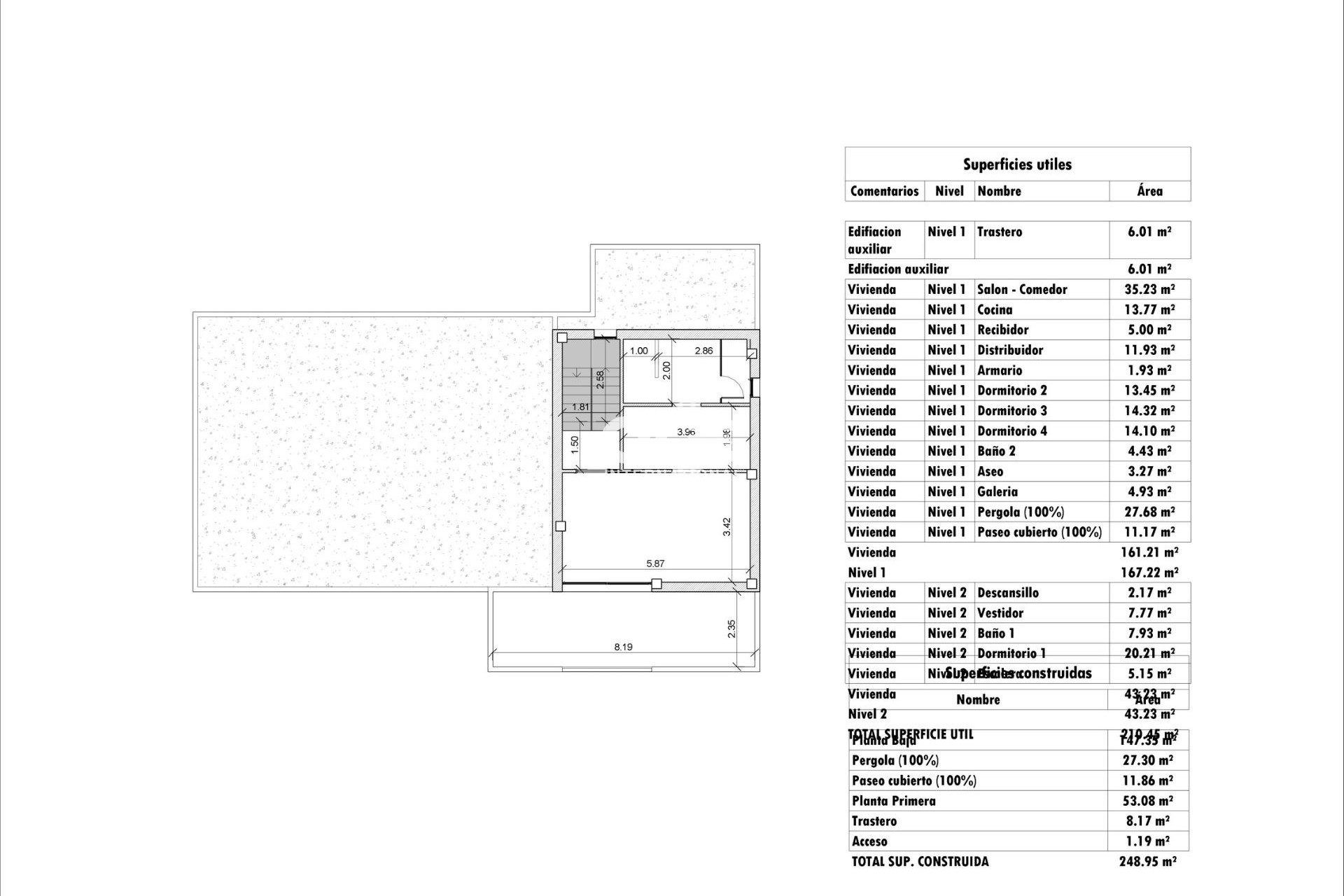 Nowy budynek - Villa - Aspe - Poligono 19