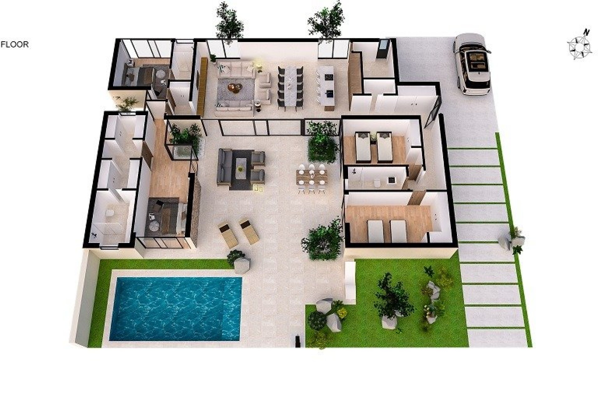 Nowy budynek - Villa - Baños y Mendigo - Altaona Golf