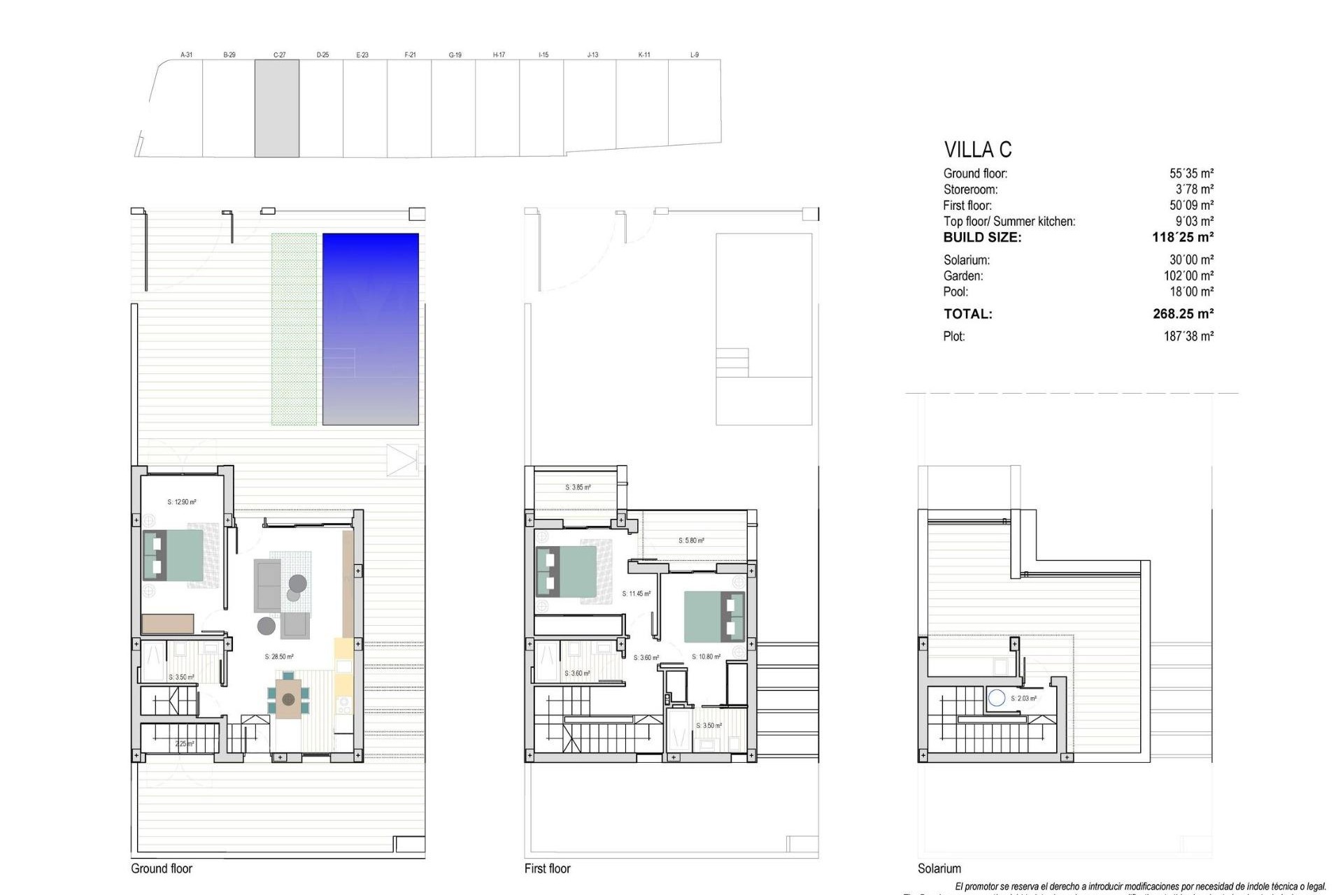Nowy budynek - Villa - Los Alcazares - Playa la Atascadera