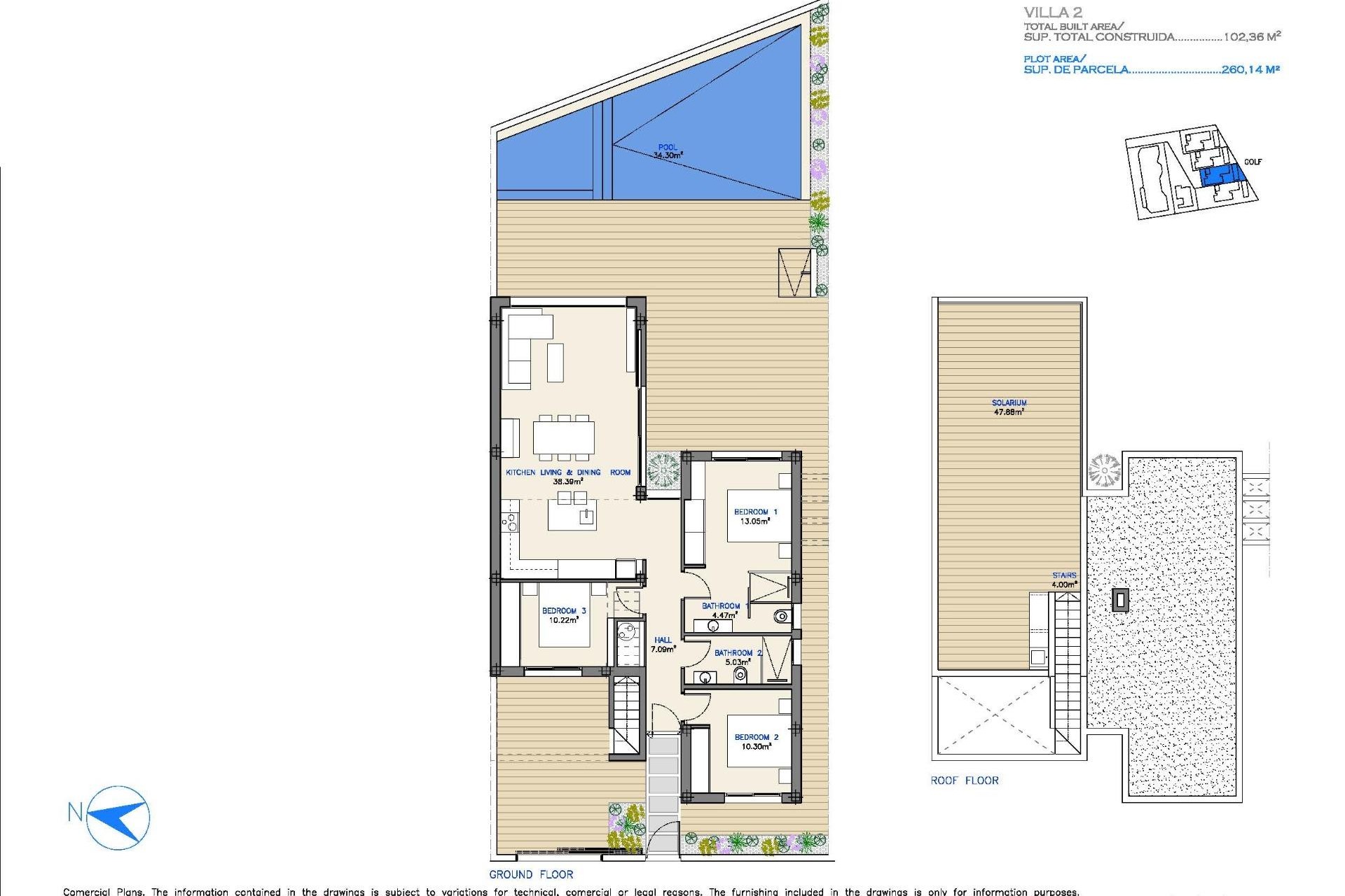 Nowy budynek - Villa - Los Alcazares - Serena Golf