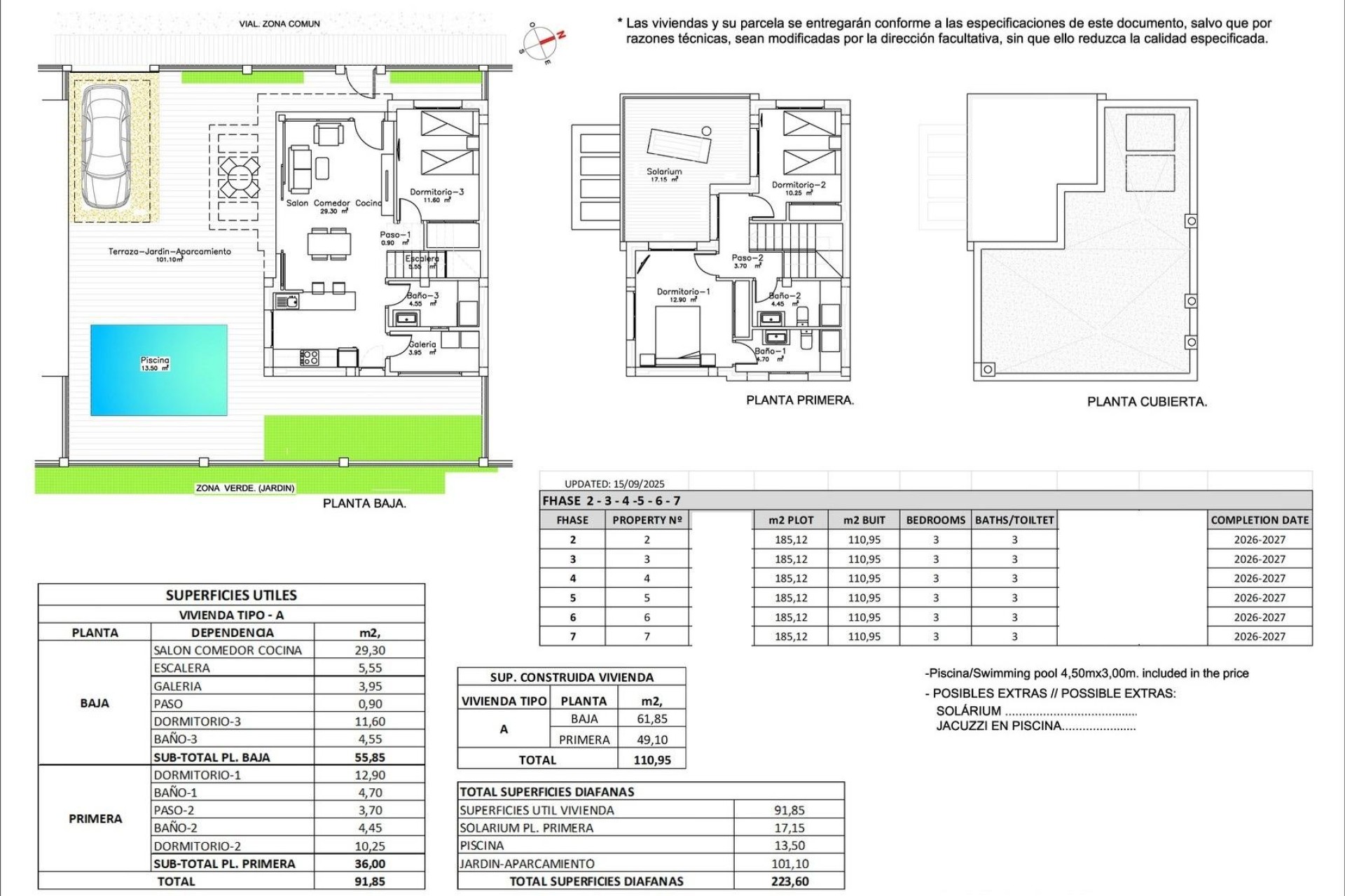 Nowy budynek - Villa - Los Montesinos - La Herrada