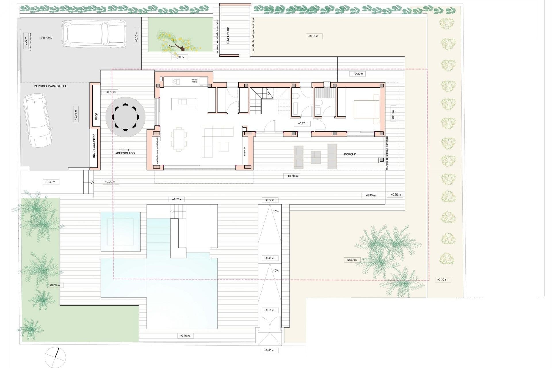 Nowy budynek - Villa - Orihuela Costa - Cabo Roig
