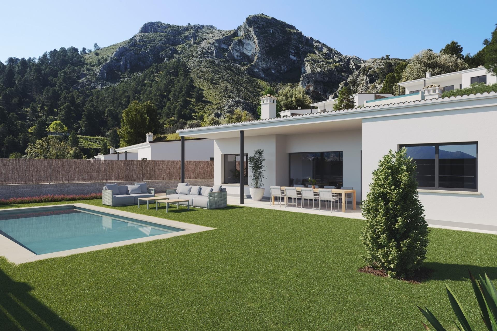 Nowy budynek - Villa - Penaguila - El Olivar