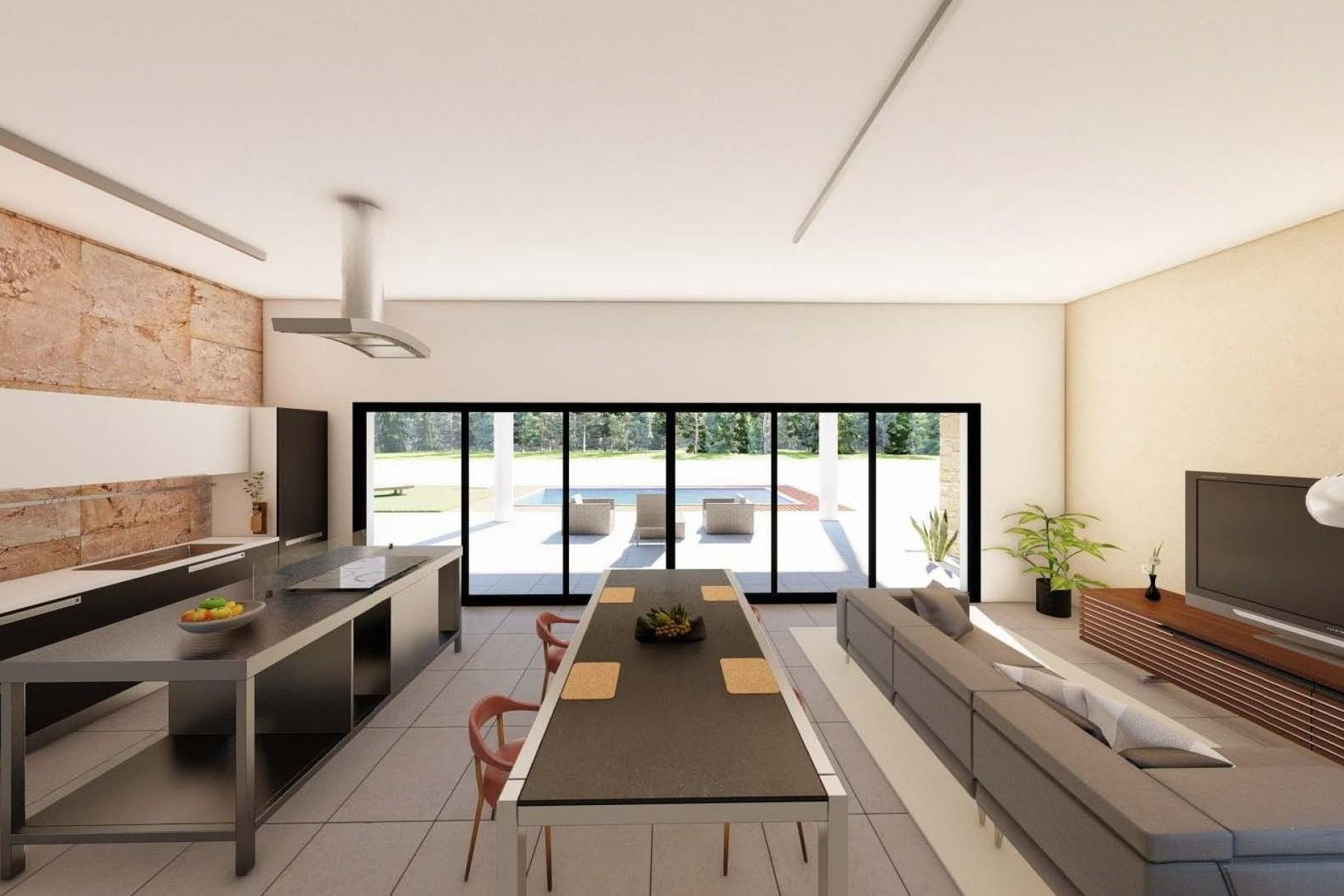 Nowy budynek - Villa - Pinoso - Campo