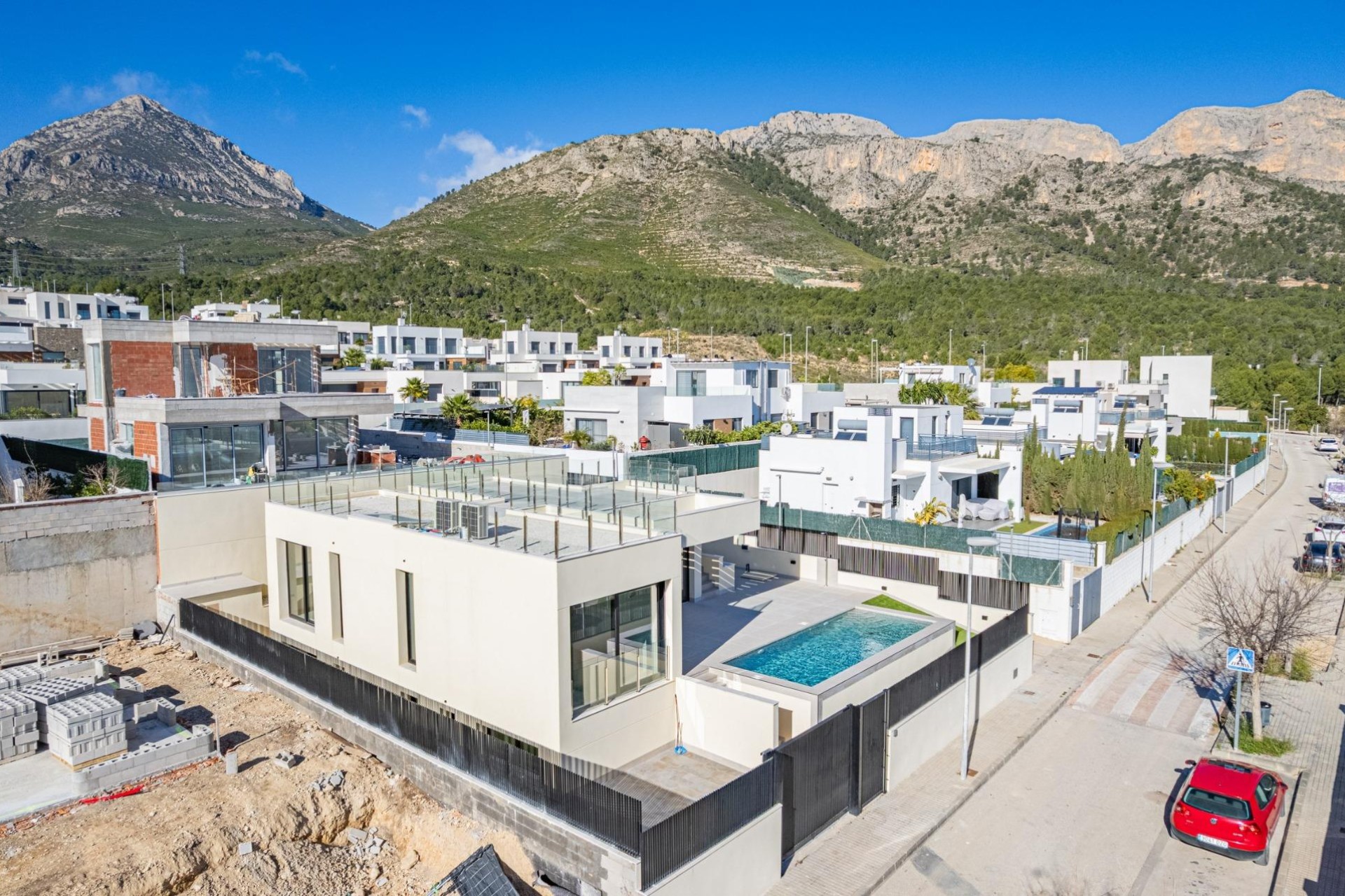 Nowy budynek - Villa - Polop - La Alberca