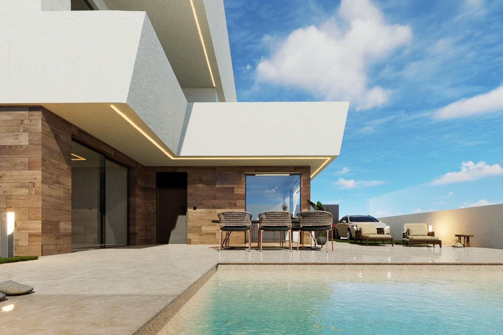 Nowy budynek - Villa - San Pedro del Pinatar - Centro