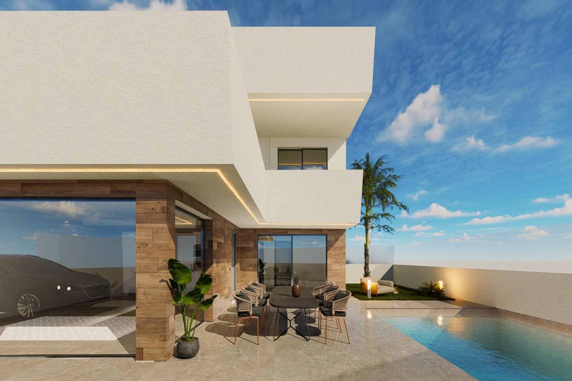 Nowy budynek - Villa - San Pedro del Pinatar - Centro