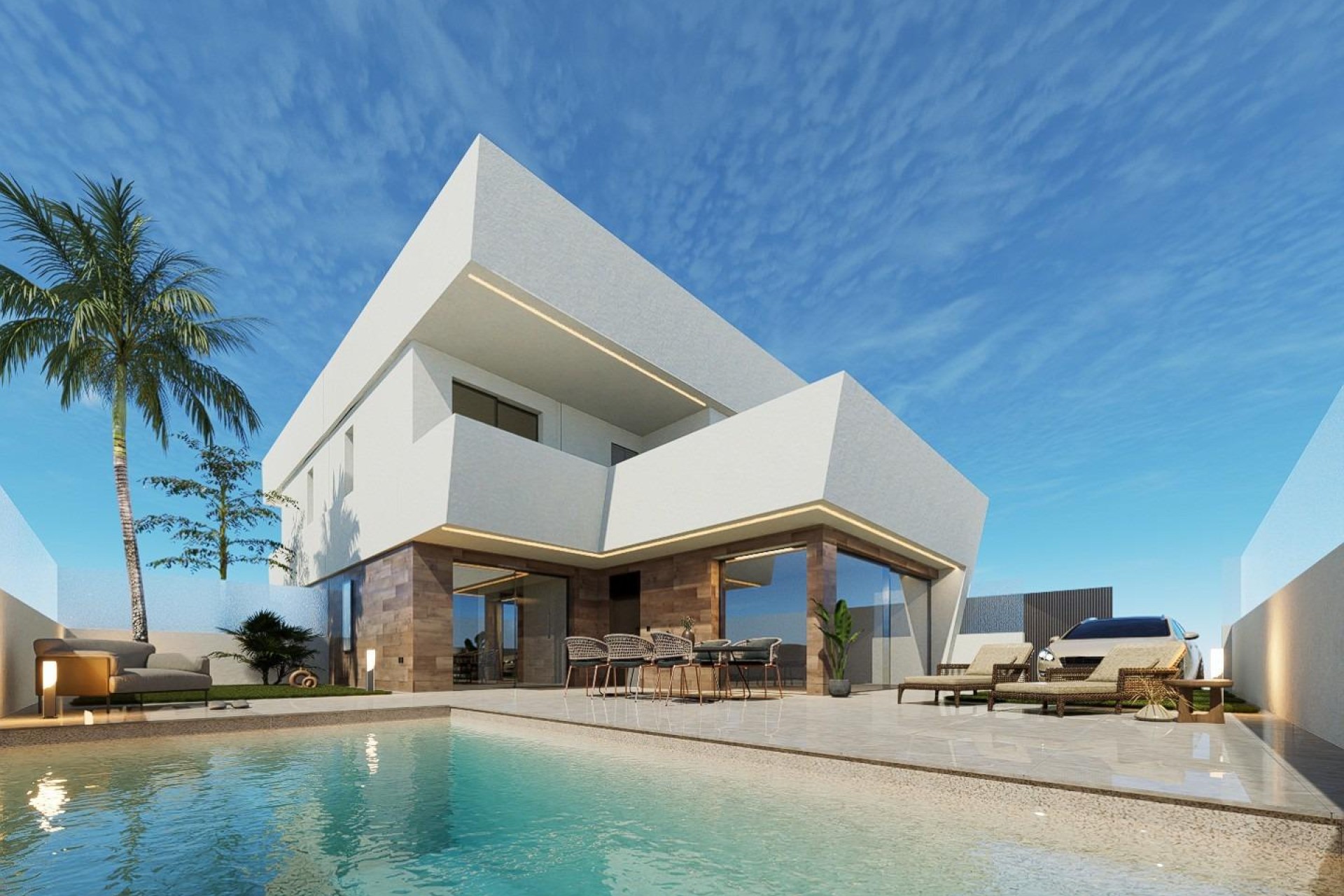Nowy budynek - Villa - San Pedro del Pinatar - Centro
