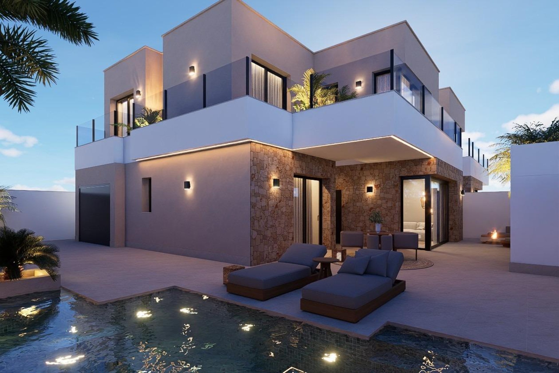 Nowy budynek - Villa - San Pedro del Pinatar - Los Antolinos