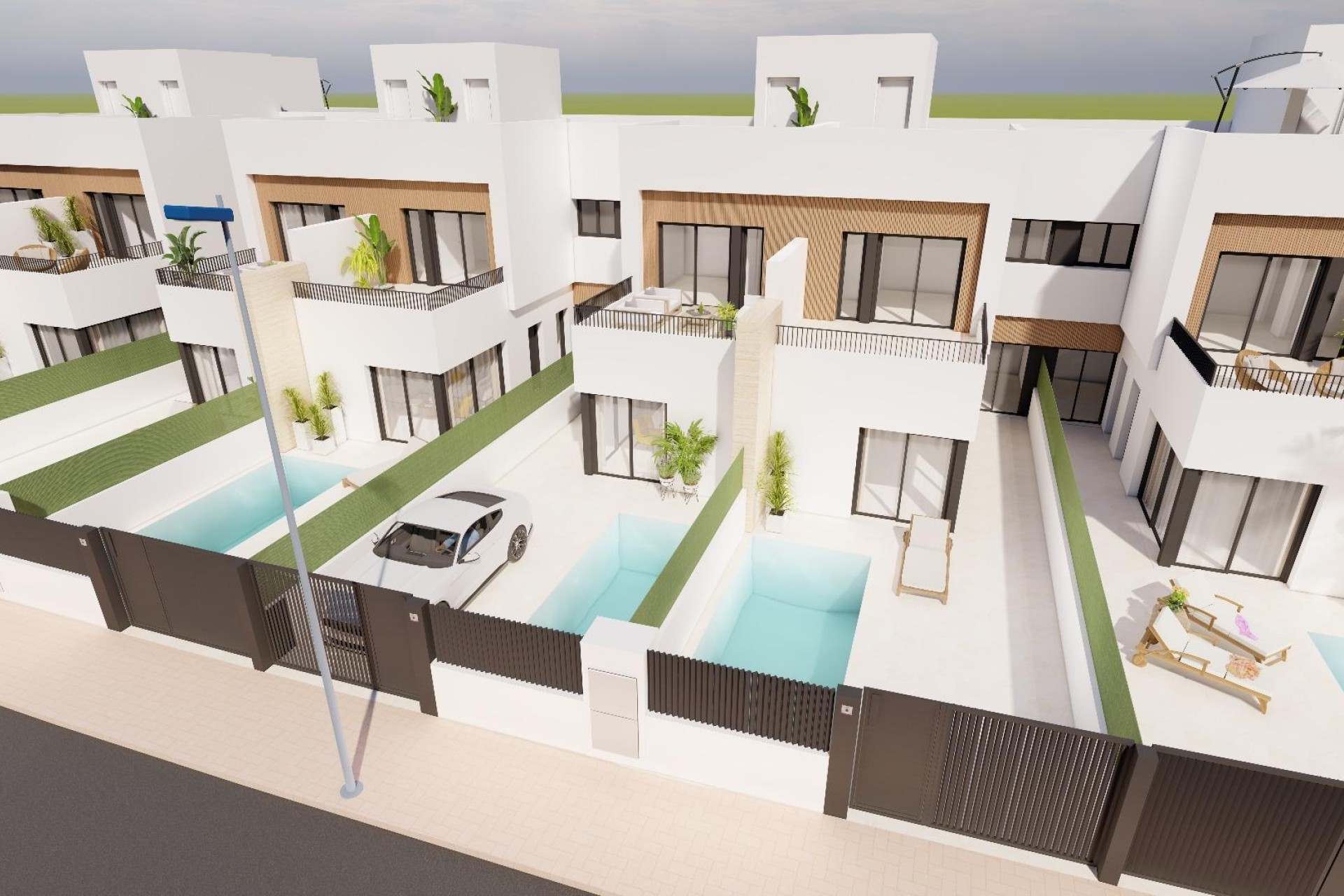 Nowy budynek - Villa - Santiago de la Ribera