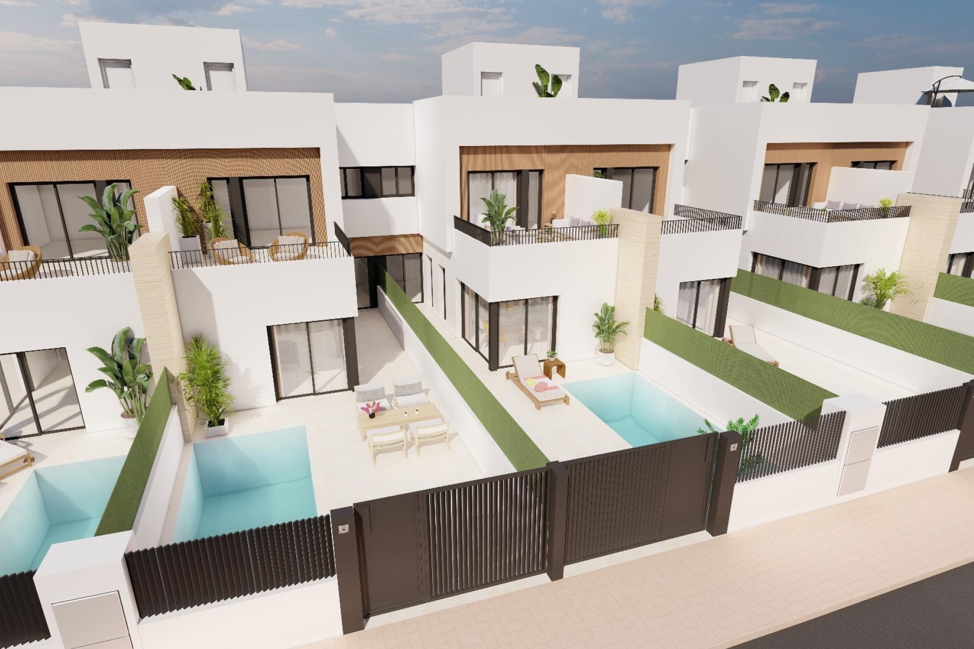 Nowy budynek - Villa - Santiago de la Ribera