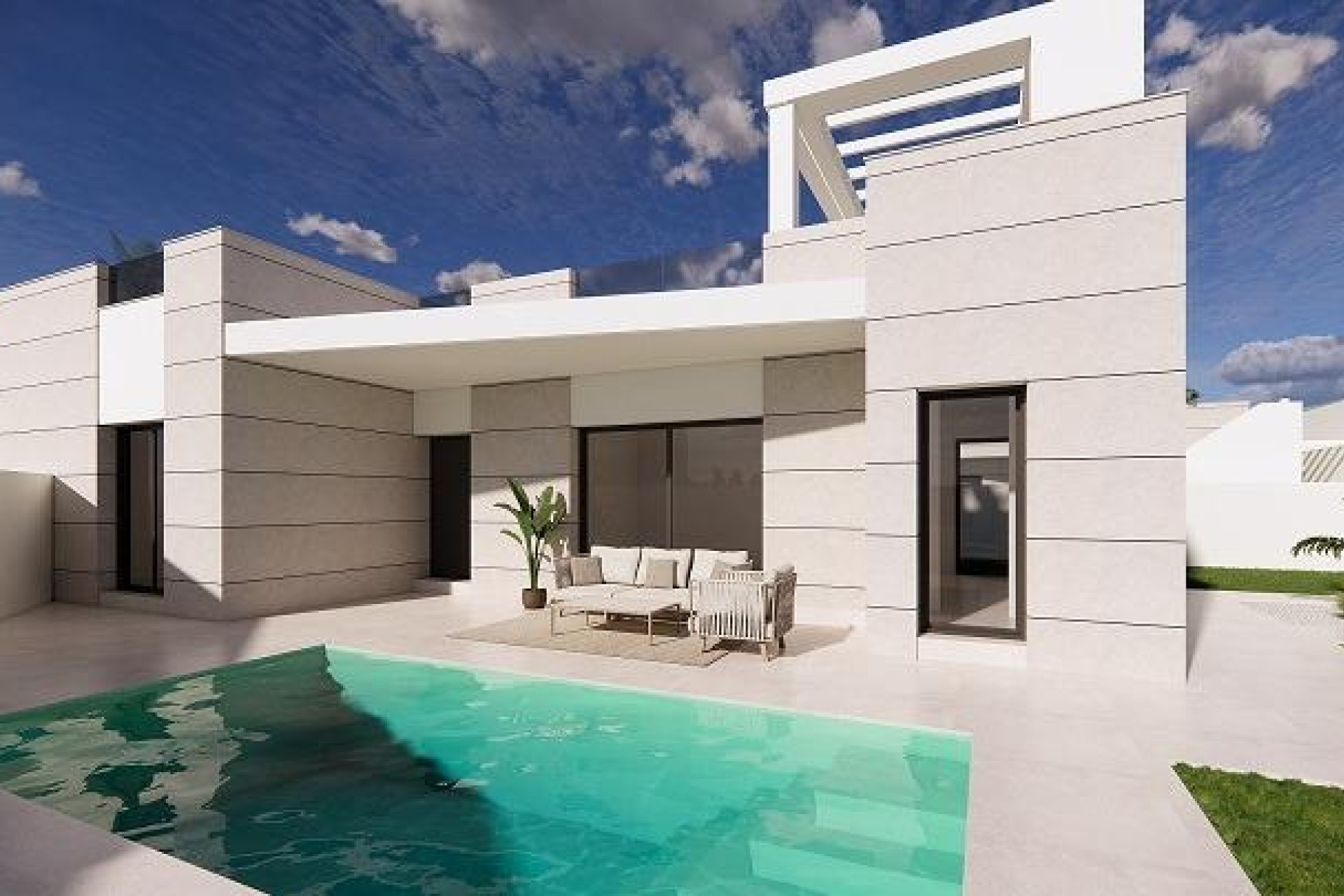 Nowy budynek - Villa - Torrevieja - San Luis