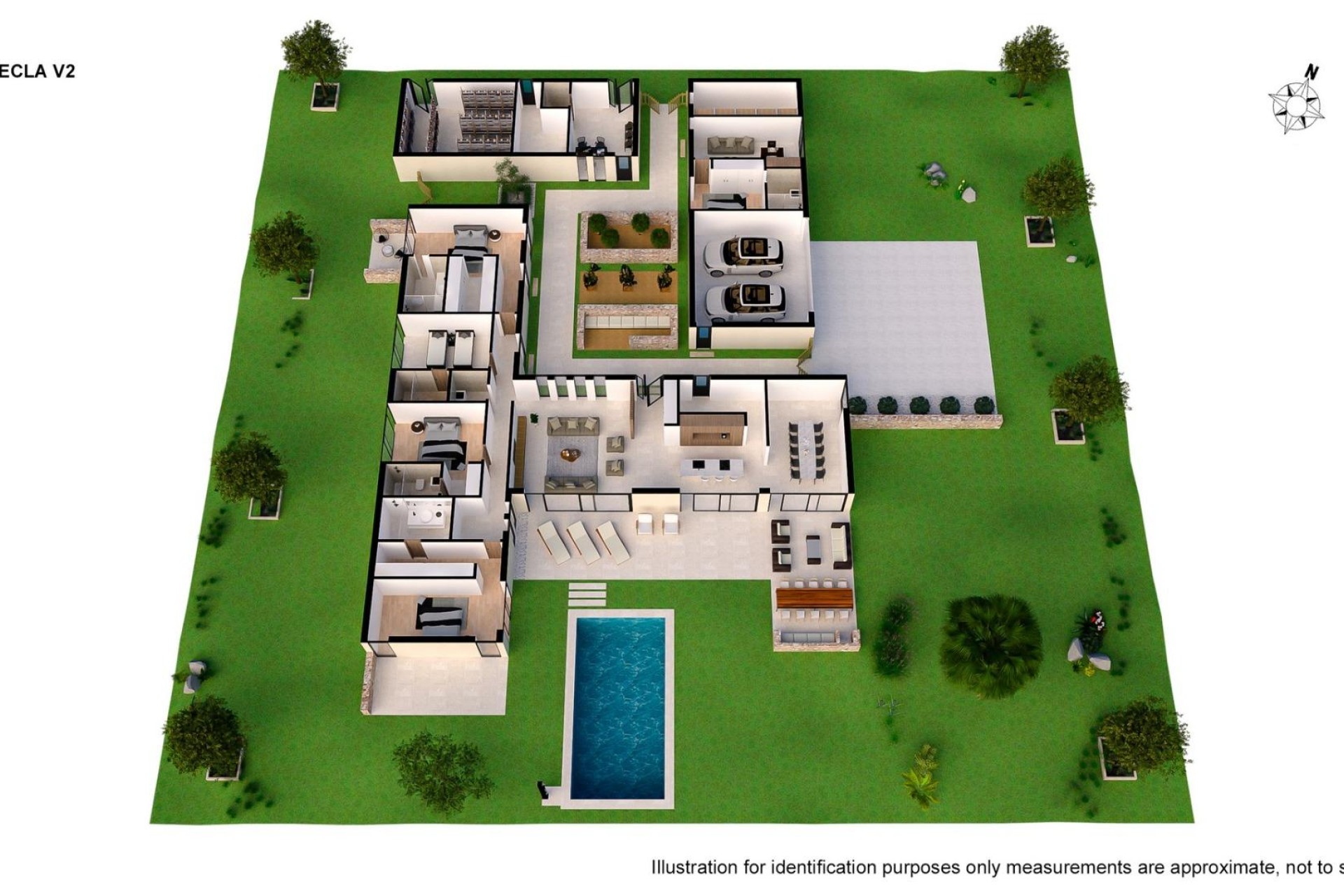 Nowy budynek - Villa - Yecla